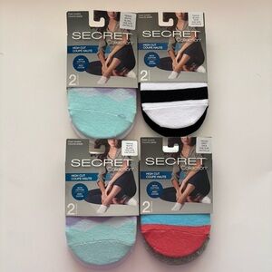 Secret Sneaker Cut Foot Cover Socks (8 pairs)